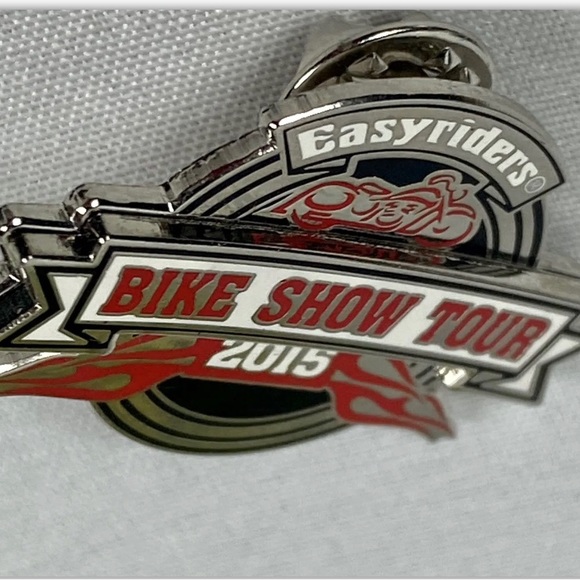 EASYRIDER  Pins  "BIKE SHOW" RIDE HARLEY BIKER VEST HAT PINS 2013 -2016 … - Picture 11 of 12